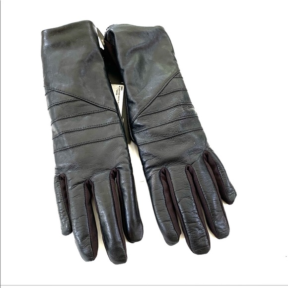 Ur Powered Leather Moto Fleece Lined Gloves S/M - Picture 3 of 16